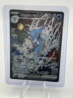 Kingdra ex 131 Holo Promo Scarlet & Violet Promo Pokemon Near Mint - Image 1