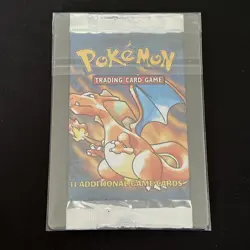 Pokemon TCG Base Set Booster Pack Charizard Artwork by WOTC - Image 1