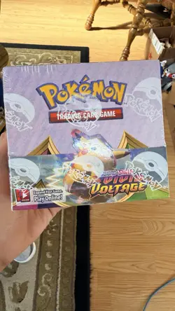 Pokemon TCG Sword & Shield Vivid Voltage Booster Box New Factory Sealed - Image 1