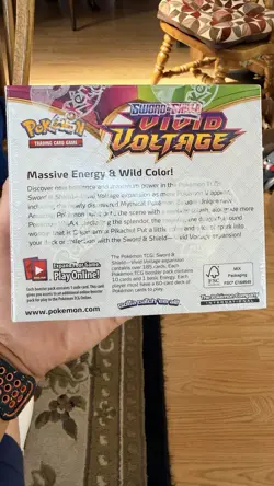Pokemon TCG Sword & Shield Vivid Voltage Booster Box New Factory Sealed - Image 2