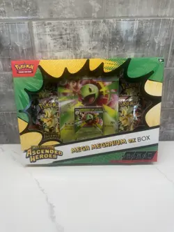 Pokemon TCG - Mega Evolution Ascended Heroes Mega Meganium EX Box - Image 1