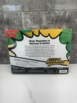 Pokemon TCG - Mega Evolution Ascended Heroes Mega Meganium EX Box - Image 2