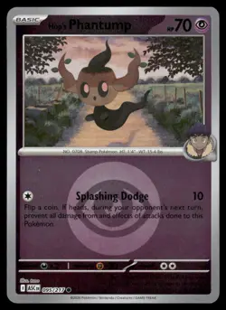 HOP'S PHANTUMP (ENERGY SYMBOL) 095/217 HOLO ME: ASCENDED HEROES POKEMON NM - Image 2