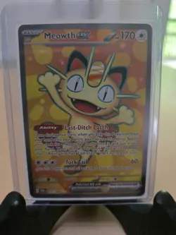 Pokemon TCG - Meowth ex ME03: Perfect Order 107/088 NM - Image 2