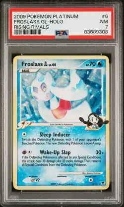 Pokemon Froslass Holo - Rising Rivals - 6/111 - PSA 7 - Image 1
