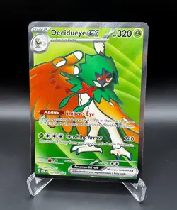 POKEMON MEGA EVOLUTION PERFECT ORDER DECIDUEYE EX "ULTRA RARE" #100/088 L@@K!! - Image 1