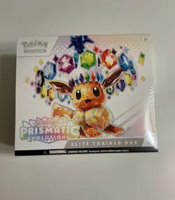 Sealed Prismatic Evolutions ETB Elite Trainer Box Pokemon TCG - Image 1