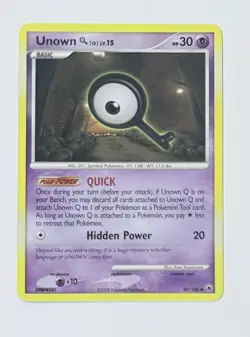 Unown [Q] - 49/100 Uncommon Majestic Dawn - MP Pokemon TCG - Image 1