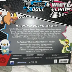 Pokemon Black Bolt/White Flare Unova SV10.5 Poster Collection Lot of 7 - Image 3