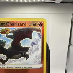 Radiant Charizard 020/159 Radiant Rare Crown Zenith Pokemon Holo Near Mint - Image 3
