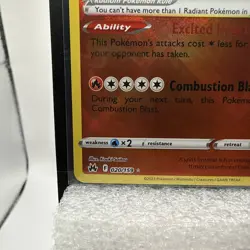 Radiant Charizard 020/159 Radiant Rare Crown Zenith Pokemon Holo Near Mint - Image 5