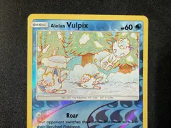 Alolan Vulpix 30/156 Common Ultra Prism Pokemon Reverse Holo Lightly Played - Image 3