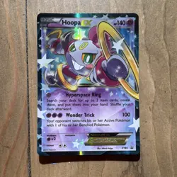 Pokemon TCG Hoopa EX Promo Holo XY85 XY English 2015 VERY RARE MINT - Image 1