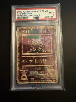 PSA 9 Pokemon TCG Ancient Mew Promo Swirl 🌀 - Image 1