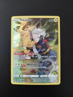Pokemon TCG Pikachu TG05/TG30 Swsh11: Lost Origin Trainer Gallery Holo NM - Image 1