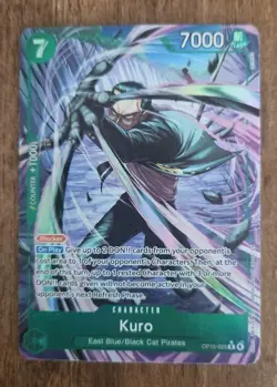 One Piece TCG Kuro OP15-025 Rare ALT ART Adventure on Kami's Island English - Image 1