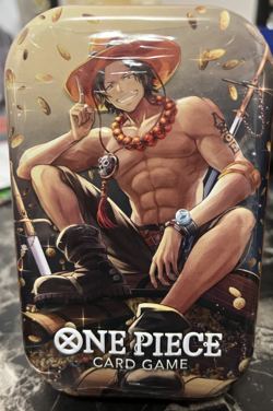 ONE PIECE TCG Card Game MINI TIN Volumn 2 ACE Sealed - Image 1