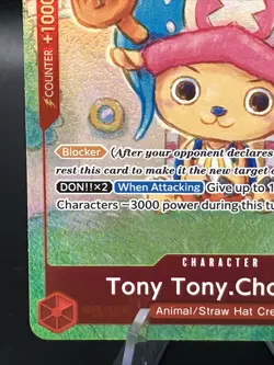One Piece TCG - Tony Tony Chopper - Alt Art - EB01-006 Light Play - Image 5