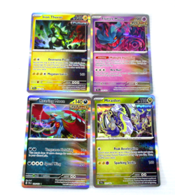 Pokemon Basic 162 Iron Thorns 062 Flutter Mane 078 Roaring Moon 109 Miraidon 121 - Image 1
