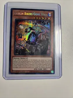Yugioh Goblin Bikers Gone Wild MP25-EN098 Prismatic Secret Rare - Image 1