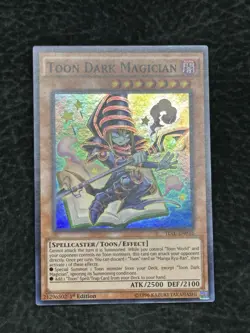 Yugioh! - Toon Dark Magician - TDIL-EN032 - Super Rare - 1st Edition NM - Image 2