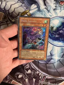 (A3) Yugioh Yata Garasu LOD-000 1st Edition Secret Rare Holo Bleed MP - Image 5