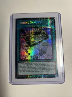 Yugioh Shining Sarcophagus MP25-EN005 Starlight Rare - Image 1