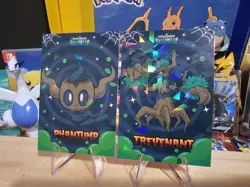 Pokemon Halloween Card Database - Holiday Phantump And Trevenant - 2 Card Lot - Image 3