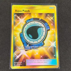 Aqua Patch - 161/145 - Secret Rare - Guardians Rising - Pokemon Card - LP - Image 1