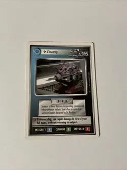 Star Trek CCG Personnel Federation Exocomp Uncommon Card - Image 1
