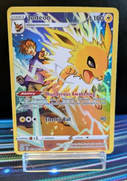 Jolteon TG04/TG30 SWSH09 Brilliant Stars Trainer Gallery Ultra Rare Holo ✅ NM ✅ - Image 1