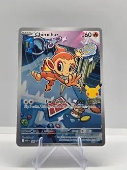 Chimchar - 041 041 Holo Promo ME: Mega Evolution Promo Pokemon NM - Image 1