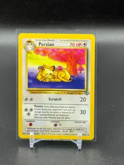 1999 POKEMON JUNGLE #42 PERSIAN - Image 1