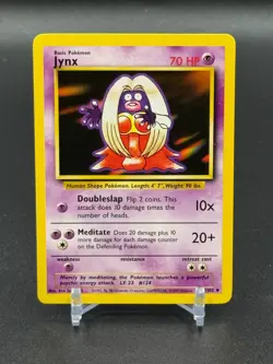 Jynx - 31/102 - Uncommon - Unlimited Edition English Pokemon Base Set - Image 1