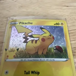 🔥 POKEMON PIKACHU GENERAL MILLS STAMPED 25TH ANNIVERSARY PROMO HOLO HOT NEW 🔥 - Image 3