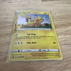 🔥 POKEMON PIKACHU GENERAL MILLS STAMPED 25TH ANNIVERSARY PROMO HOLO HOT NEW 🔥 - Image 4