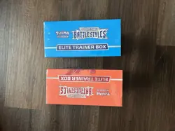 Pokemon TCG Sword & Shield Battle Styles Elite Trainer Box Set of 2 New Sealed - Image 5
