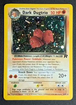 Dark Dugtrio - Team Rocket Unlimited Holo 6/82 - Pokemon TCG (Vintage WoTC) - NM - Image 5