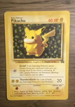 Pokemon TCG Pikachu Wizards Black Star Promos Regular Rare - Image 1