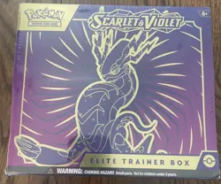 Pokemon Trading Scarlet and Violet Miraidon Elite Trainer Box FACTORY SEALED - Image 1