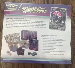 Pokemon Trading Scarlet and Violet Miraidon Elite Trainer Box FACTORY SEALED - Image 4