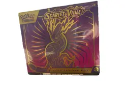 NEW Pokemon TCG: Scarlet and Violet Elite Trainer Box - Miraidon Purple SEALED - Image 1