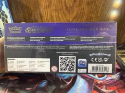 Pokemon Scarlet & Violet Base Miraidon Purple Elite Trainer Box Read Description - Image 5