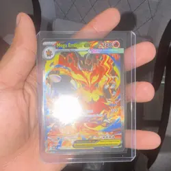Pokemon Mega Emboar EX 273/217 Full Art Holo ASC 380 HP Fire Stage 2 - Image 1