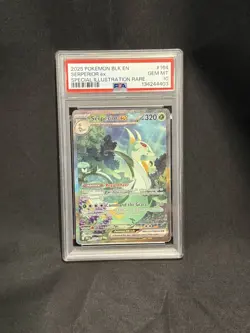 Pokemon Black Bolt: Serperior EX #164/086 SIR (English) PSA GEM MINT 10 - Image 1