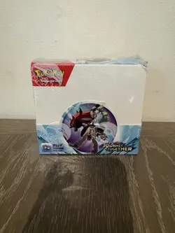 Pokemon Scarlet And Violet Journey Together Full Booster Box - Side tear on seal - Image 1