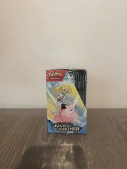 Pokemon Scarlet And Violet Journey Together Full Booster Box - Side tear on seal - Image 5
