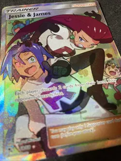 Pokemon TCG Jessie & James Trainer Full Art Ultra Rare 68/68 Hidden Fates NM - Image 2