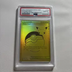 Pokemon TCG Poke Ball SWSH146 SWSH: Sword & Shield Promo Full Art Holo PSA 10 - Image 1