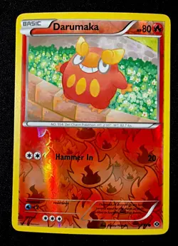 Darumaka 17/99 Common Next Destinies Pokemon Reverse Holo NM - Image 1